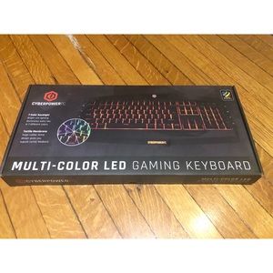 CyberPowerPC Multi-Color LED Gaming Keyboard